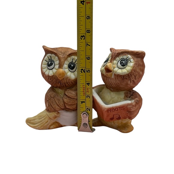 Vintage 1970’s Josef Originals, Porcelain Small Owl Bird Figurines - Picture 2 of 3